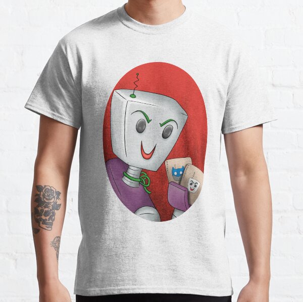 Item preview, The Bot Who Laughs designed and sold by ArtOfLoveBots.
