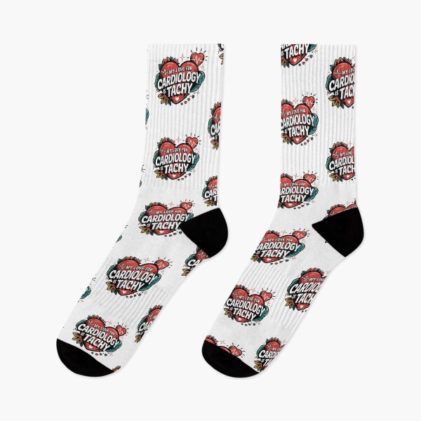 Item preview, My love for cardiology, for cardiologist/ cardiac nurse designed and sold by MadCatPrints.