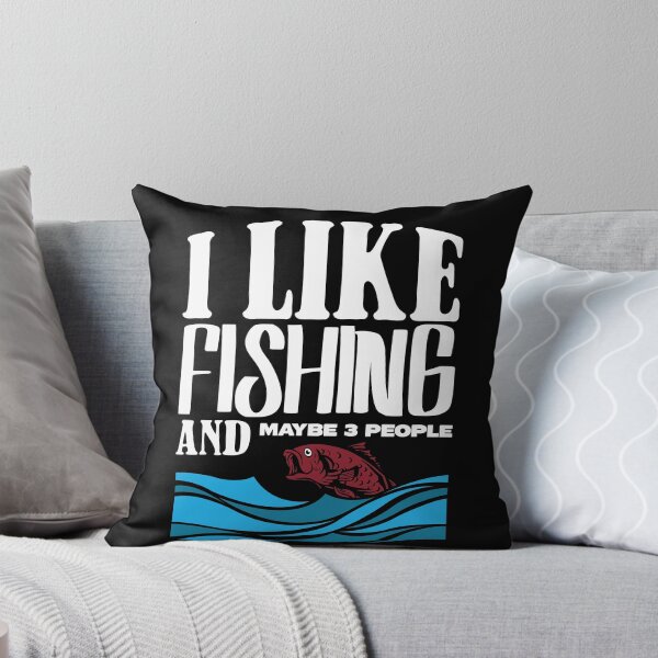 Item preview, Funny I Like Fishing And Maybe 3 People Retirement Plan Fish designed and sold by MadrigueraSM-.