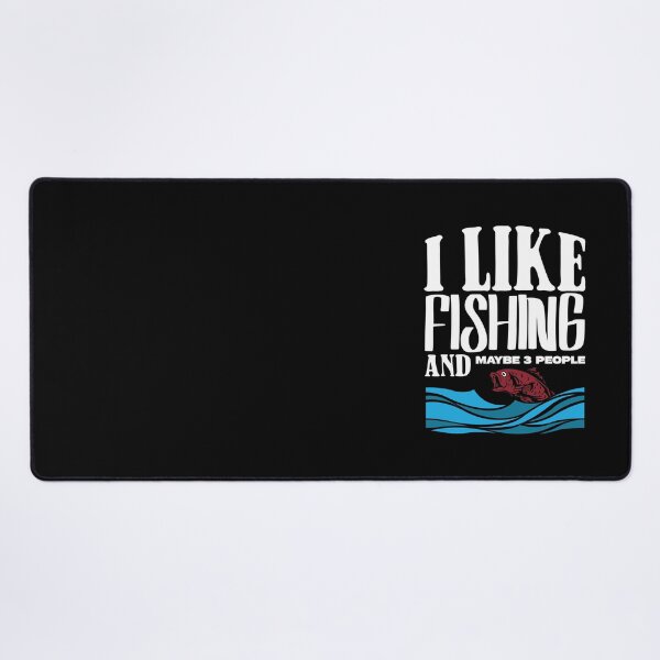Item preview, Funny I Like Fishing And Maybe 3 People Retirement Plan Fish designed and sold by MadrigueraSM-.