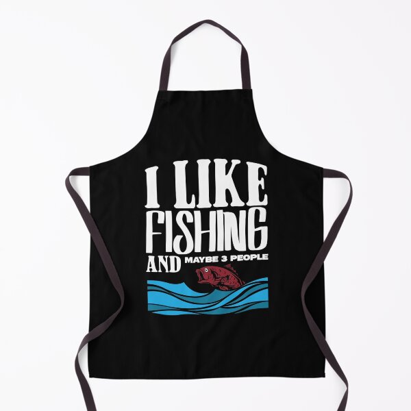 Item preview, Funny I Like Fishing And Maybe 3 People Retirement Plan Fish designed and sold by MadrigueraSM-.