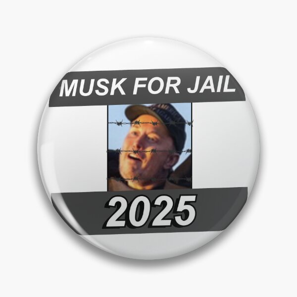 Item preview, Elon Musk for Jail 2025 designed and sold by brianarells.