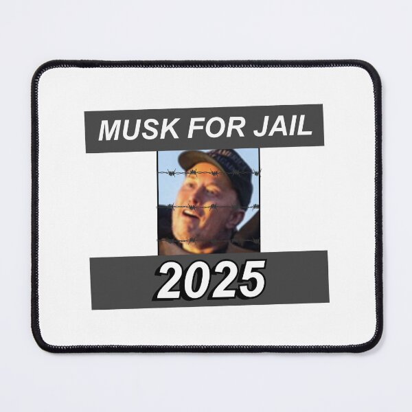 Item preview, Elon Musk for Jail 2025 designed and sold by brianarells.