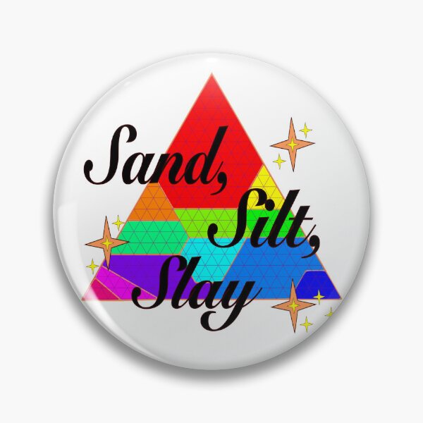 Item preview, Sand, Silt, Slay-- Rainbow designed and sold by Quillpig Creative.