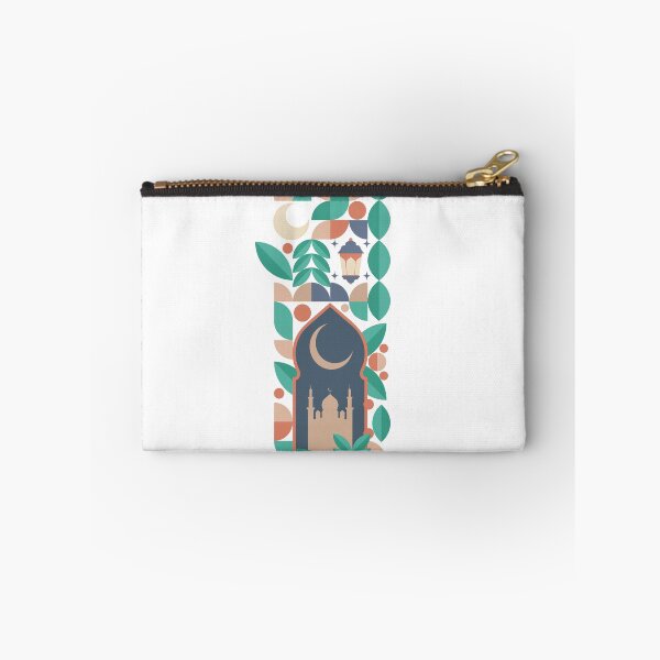Item preview, Fresh Ramadan Crescent Cubism-Inspired Pattern,  Ramadan Kareem, Ramadan Mubarak, Iftar and Suhour Ramadan Gathering designed and sold by UPPrints.