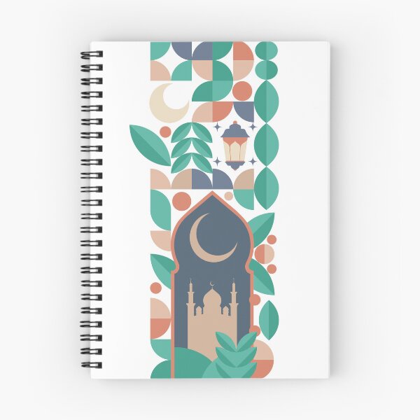 Item preview, Fresh Ramadan Crescent Cubism-Inspired Pattern,  Ramadan Kareem, Ramadan Mubarak, Iftar and Suhour Ramadan Gathering designed and sold by UPPrints.