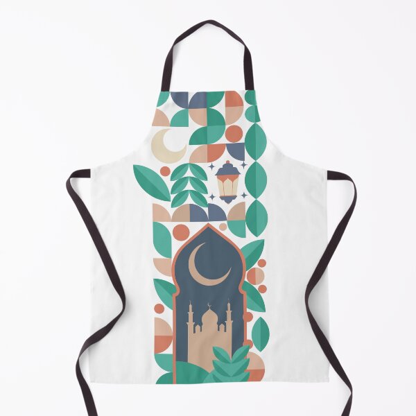 Item preview, Fresh Ramadan Crescent Cubism-Inspired Pattern, Ramadan Kareem, Ramadan Mubarak, Iftar and Suhour Ramadan Gathering designed and sold by UPPrints.