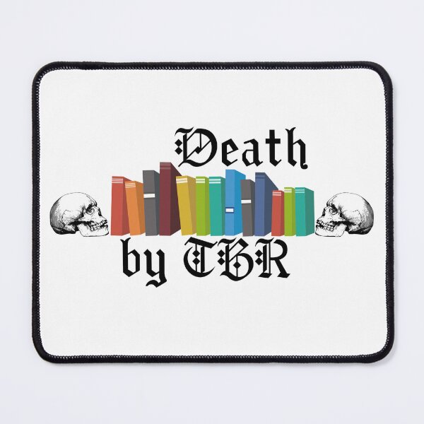 Item preview, Death by TBR designed and sold by BookBiffle.