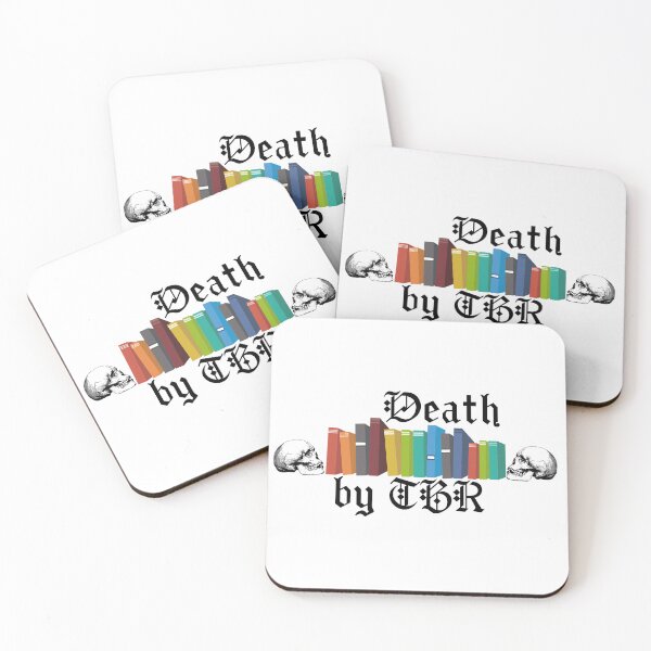 Item preview, Death by TBR designed and sold by BookBiffle.