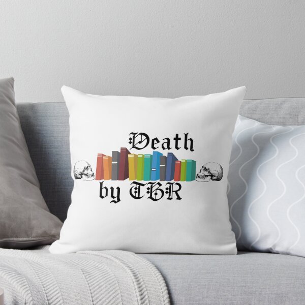 Item preview, Death by TBR designed and sold by BookBiffle.