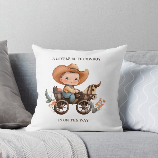 Item preview, A little cute cowboy is on the way  designed and sold by mariana83.