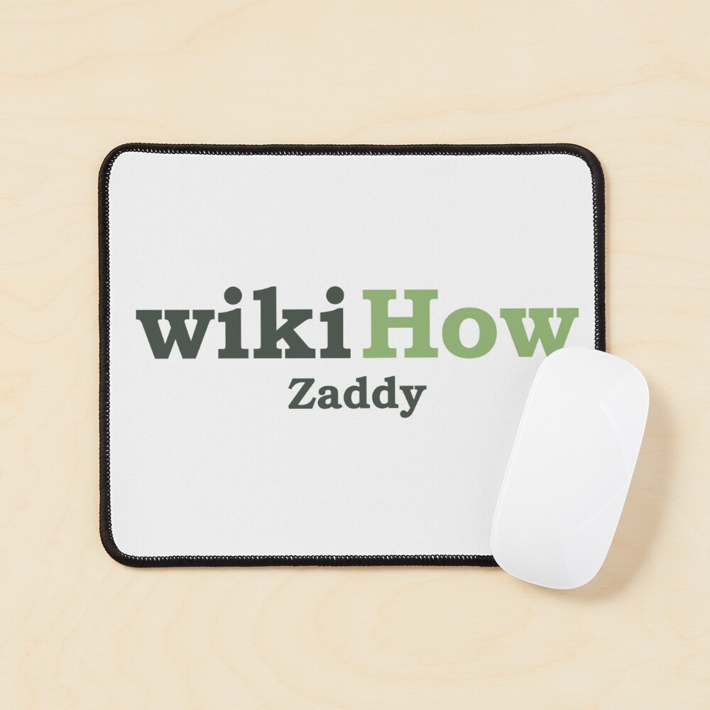 Item preview, Mouse Pad designed and sold by wikiHow.