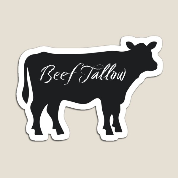 Item preview, Beef Tallow Label designed and sold by CarnivoreFriend.
