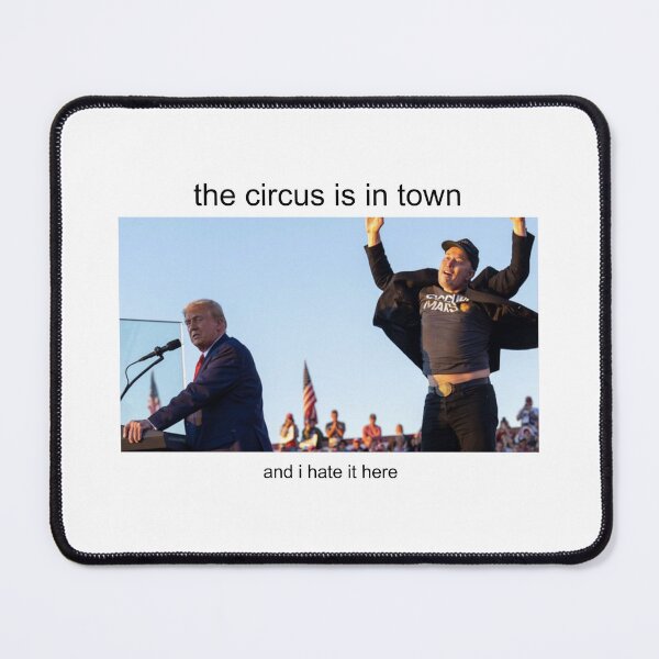 Item preview, Trump and Elon The Circus is in Town designed and sold by brianarells.
