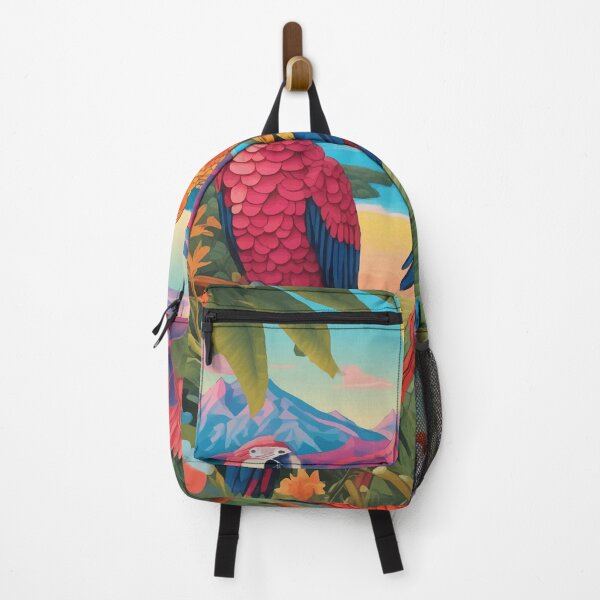 Item preview, Two Parrots in the Jungle designed and sold by Kunst Uit Delfzijl.