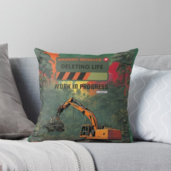 Item preview, WORK IN PROGRESS, SAVE THE PLANET, SAVE EARTH designed and sold by GOLDENGARDENART.