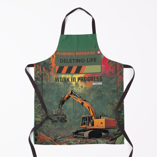 Item preview, WORK IN PROGRESS, SAVE THE PLANET, SAVE EARTH designed and sold by GOLDENGARDENART.