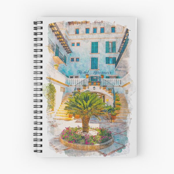 Item preview, Puerto Pollensa Mallorca Hotel Miramar designed and sold by GG WALL ART.