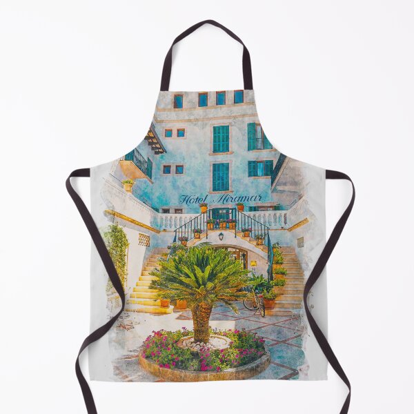 Item preview, Puerto Pollensa Mallorca Hotel Miramar designed and sold by GG WALL ART.