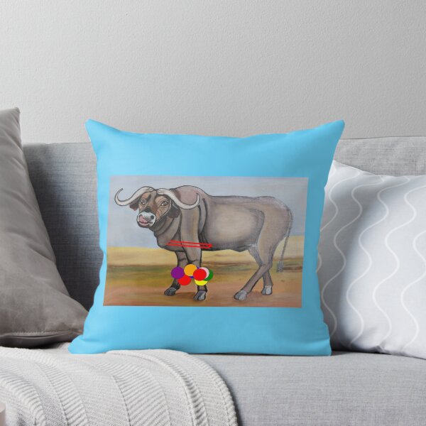 Item preview, A Buffalo’s Delight: Floating in Colorful Cheer designed and sold by annenambiro.