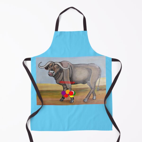 Item preview, A Buffalo’s Delight: Floating in Colorful Cheer designed and sold by annenambiro.