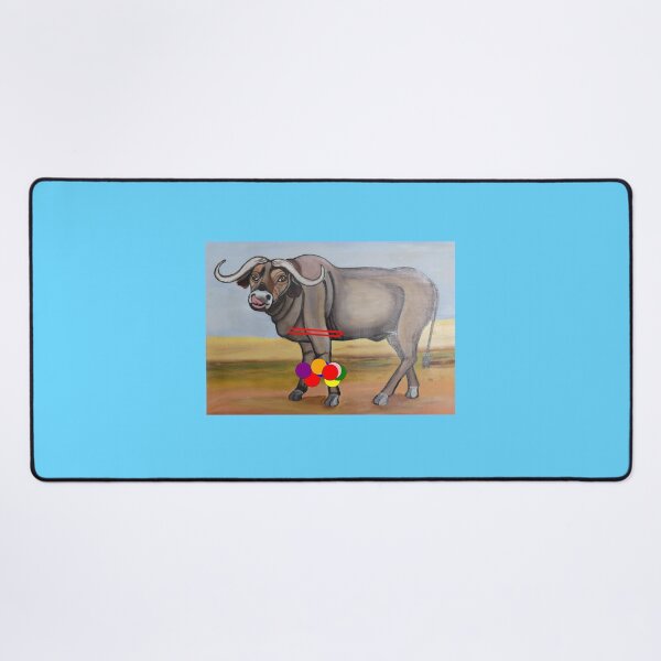 Item preview, A Buffalo’s Delight: Floating in Colorful Cheer designed and sold by annenambiro.