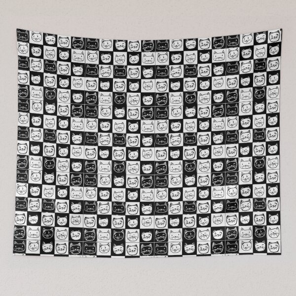 Item preview, Monochrome Meows designed and sold by DividY.
