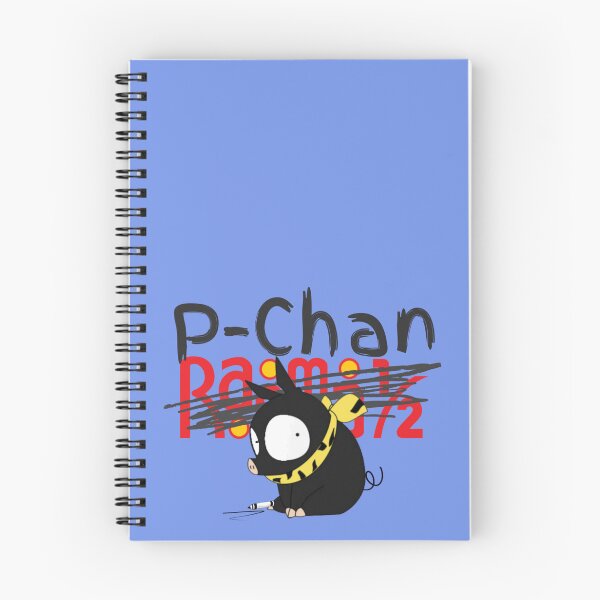 Item preview, P-Chan Ranma Logo (Blue Background) SILLYFUN ON REDBUBBLE.COM (LOWER QUALITY IF STOLEN) designed and sold by SillyFun.