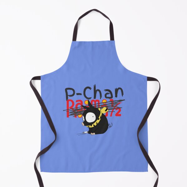 Item preview, P-Chan Ranma Logo (Blue Background) SILLYFUN ON REDBUBBLE.COM (LOWER QUALITY IF STOLEN) designed and sold by SillyFun.