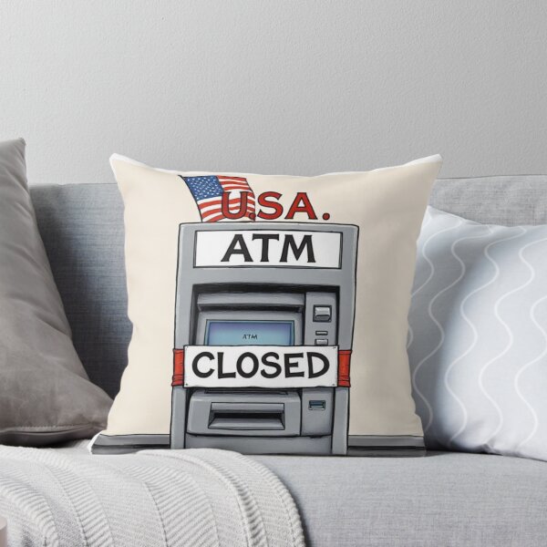 Item preview, USA  ATM is closed designed and sold by CammiesShop.
