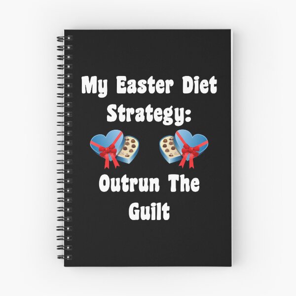 Item preview, My Easter Diet Strategy: Outrun The Guilt! designed and sold by Oaks Creations.