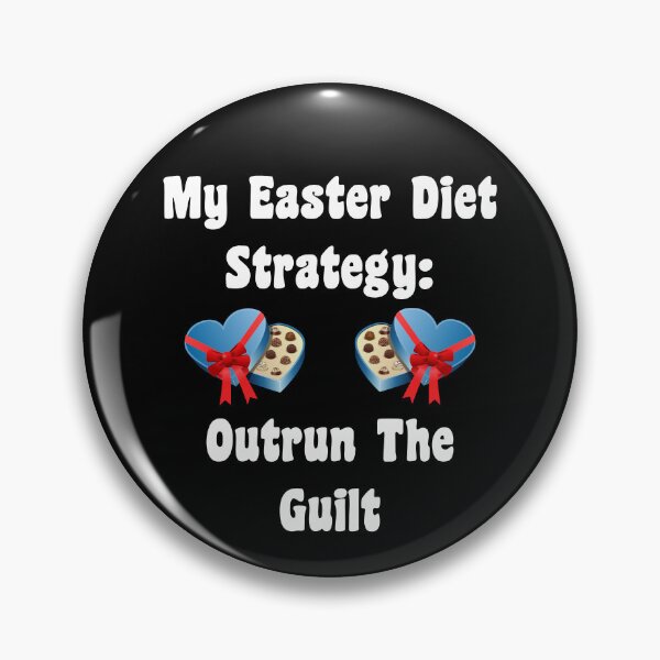 Item preview, My Easter Diet Strategy: Outrun The Guilt! designed and sold by Oaks Creations.