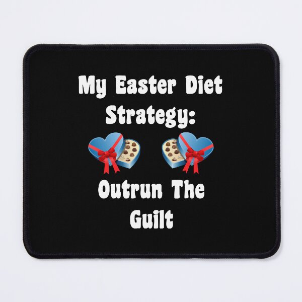 Item preview, My Easter Diet Strategy: Outrun The Guilt! designed and sold by Oaks Creations.