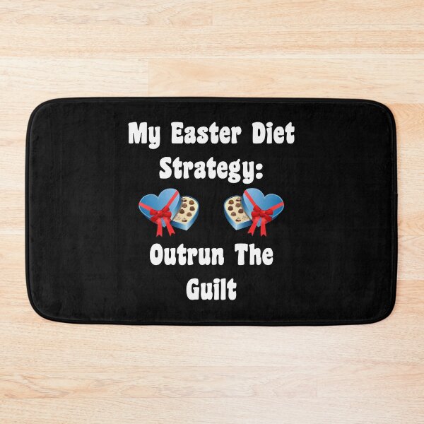 Item preview, My Easter Diet Strategy: Outrun The Guilt! designed and sold by Oaks Creations.