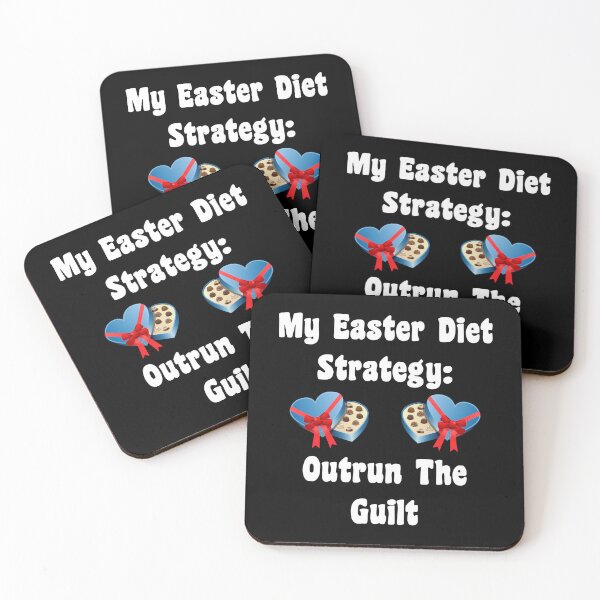 Item preview, My Easter Diet Strategy: Outrun The Guilt! designed and sold by Oaks Creations.