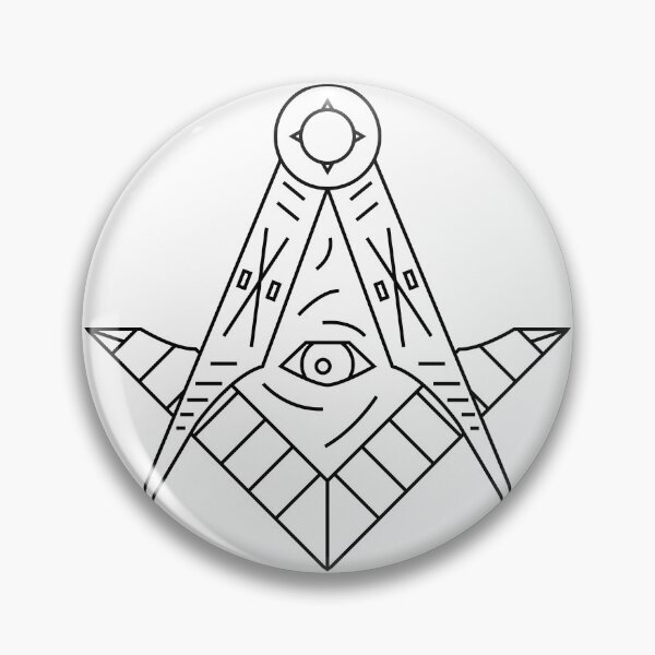 Item preview, Depiction of the square and compasses with all-seeing eye designed and sold by estebansequeira.