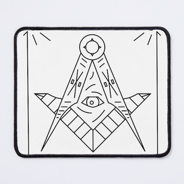 Item preview, Depiction of the square and compasses with all-seeing eye designed and sold by estebansequeira.