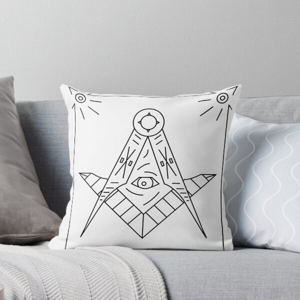 Item preview, Depiction of the square and compasses with all-seeing eye designed and sold by estebansequeira.