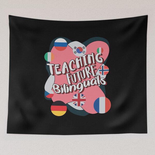 Item preview, Teaching Future Bilinguals ESL Teacher Women Appreciation designed and sold by MadrigueraSM-.