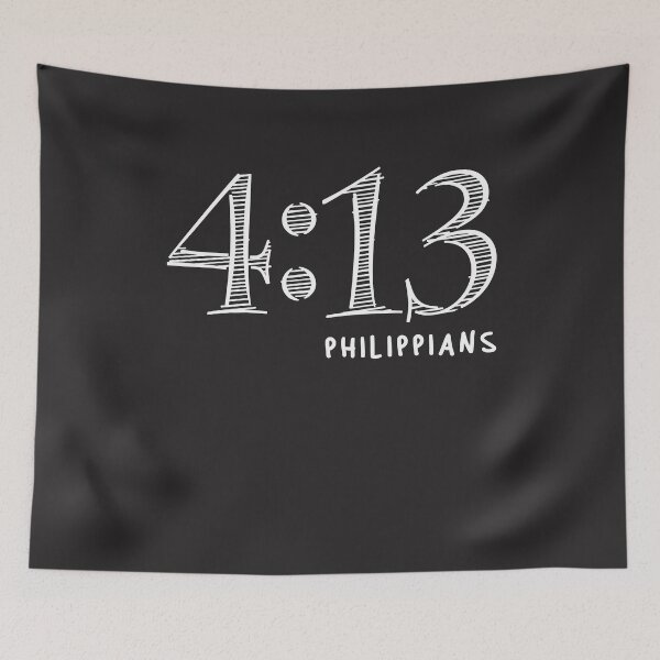 Item preview, Philippians 4:13 - Christian Quote on Strength & Faith designed and sold by cidolopez.
