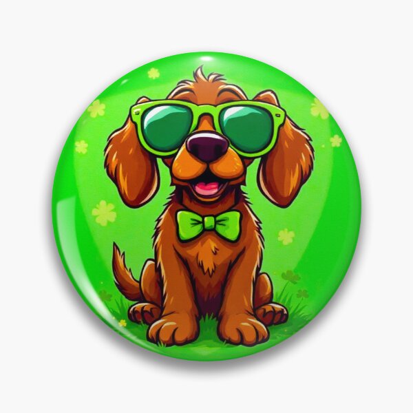 Item preview, St. Patrick’s Day Cool Irish Red Setter designed and sold by SteadyRolling.