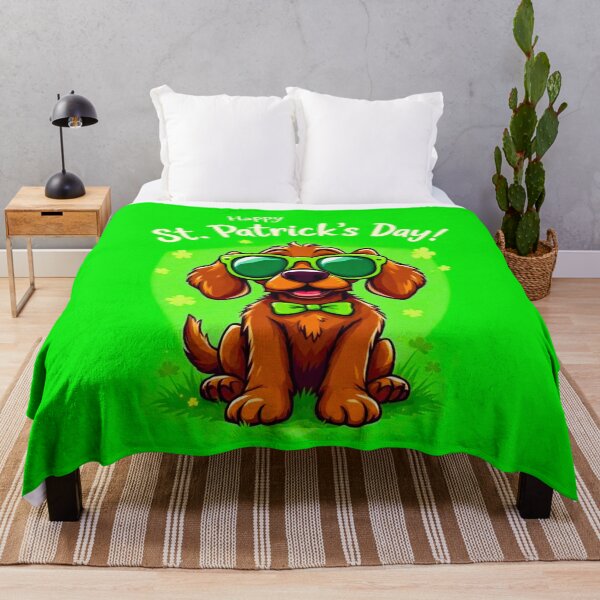 Item preview, St. Patrick’s Day Cool Irish Red Setter designed and sold by SteadyRolling.