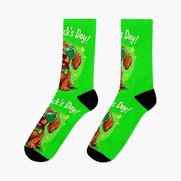 Item preview, St. Patrick’s Day Cool Irish Red Setter designed and sold by SteadyRolling.
