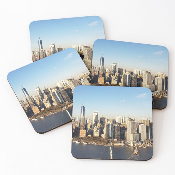 Item preview, MANHATTAN NYC from a bird's eye view designed and sold by MKNDESIGN.
