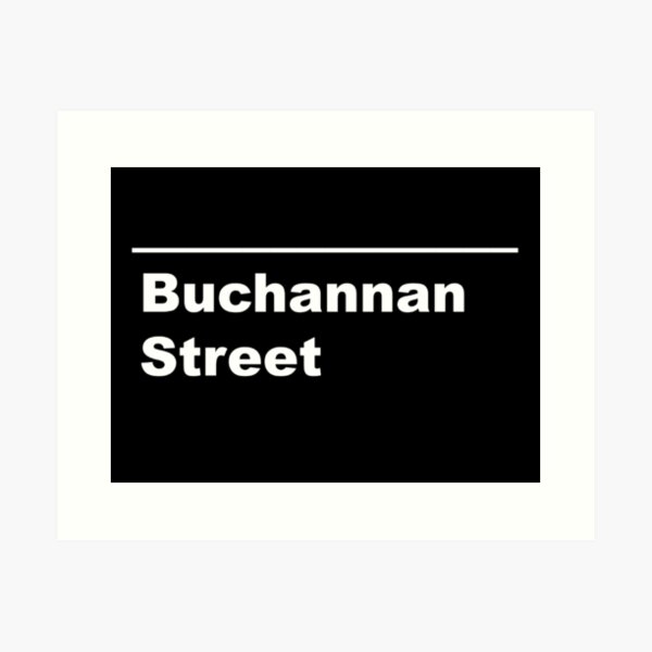Artikel-Vorschau von Geo3Doodles U-Bahnstation Glasgow im NYC-Stil (Buchannan Street), designt und verkauft von Geo3doodles.