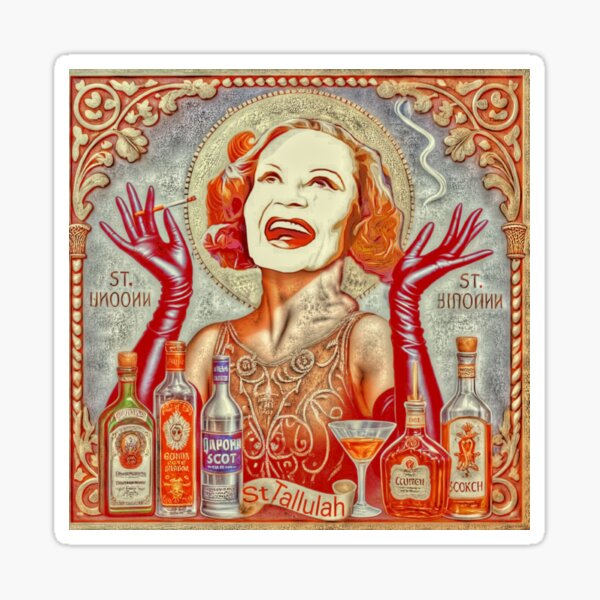 Item preview, St. Tallulah Bankhead designed and sold by CMooreWorx.