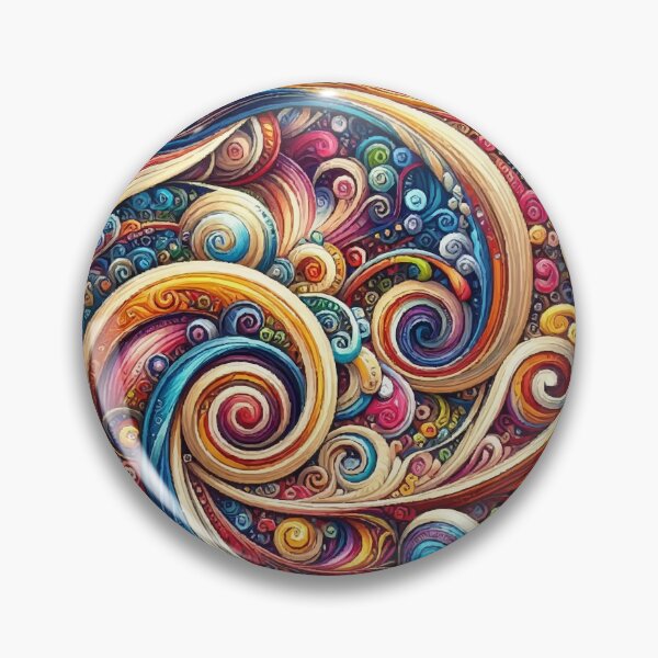 Item preview, Circular swirling designed and sold by Kunst Uit Delfzijl.