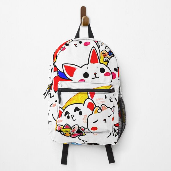 Item preview, Crazy cute funny cats in japan style manga anime ink drawing designed and sold by VonKalt.