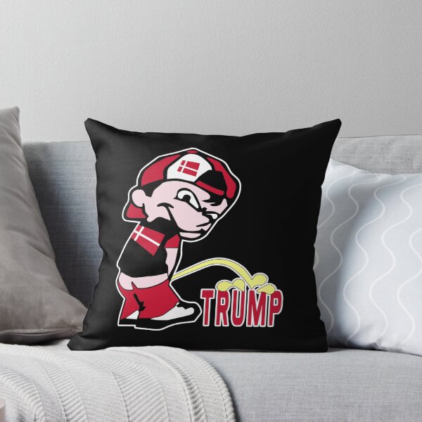 Item preview, Denmark Piss On Trump Stickers designed and sold by EthosWear.