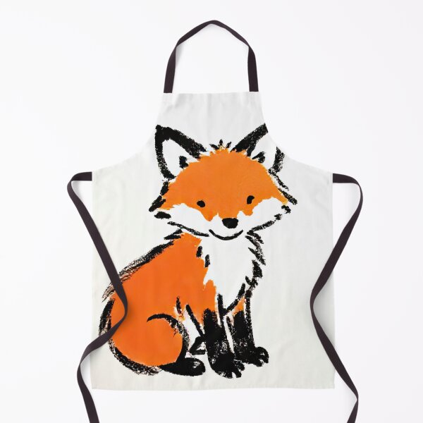 Item preview, Cute Little Fox Ink Sketch designed and sold by SunkenCost.